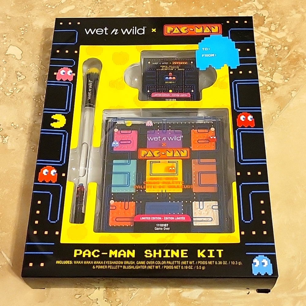 Wet n Wild Pac-Man Shine Kit